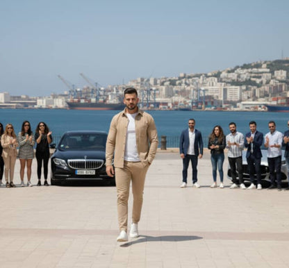 💚 طقم رجالي فخم، ستايل راقي و راحة لا توصف