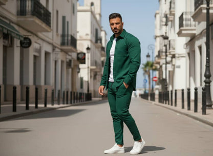 💚 طقم رجالي فخم، ستايل راقي و راحة لا توصف